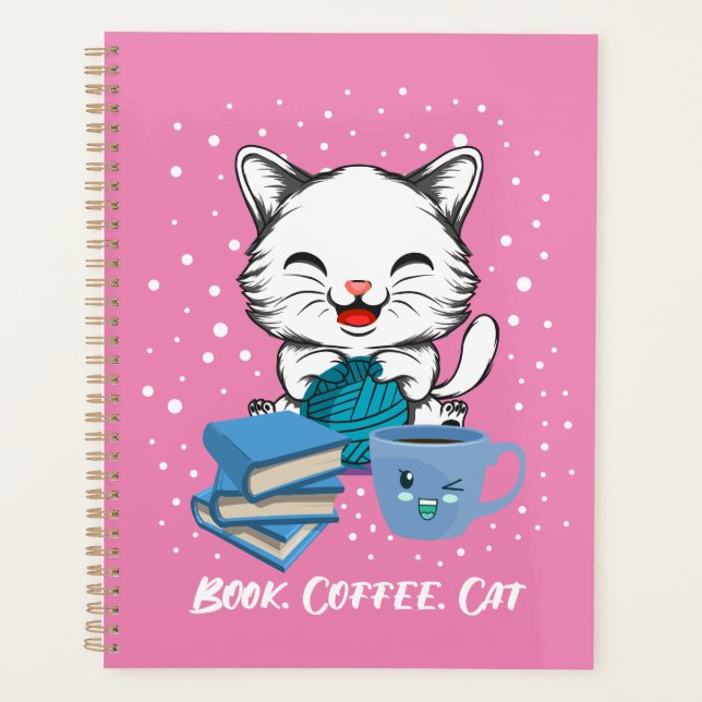 Planificateur de livre de café (Devant)