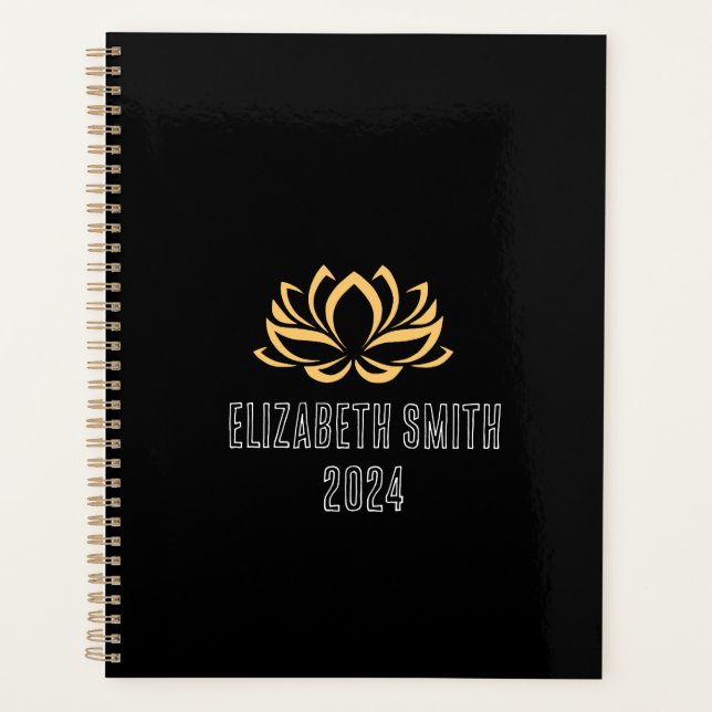 Planificateur de lotus Gold (Devant)