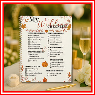 Planificateur de mariage d'automne