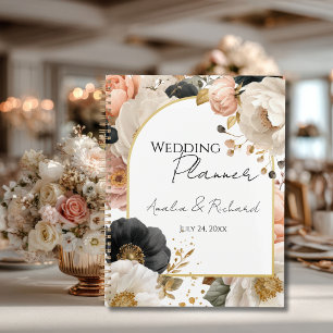 Planificateur de Mariage Personnalisé Élégant Flor