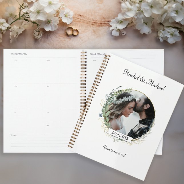 Planificateur de mariage photo personnalisable (Créateur téléchargé)