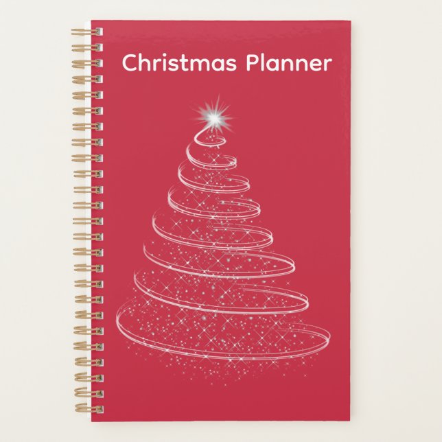 Planificateur de Noël : Cahier d'organisation des  (Devant)