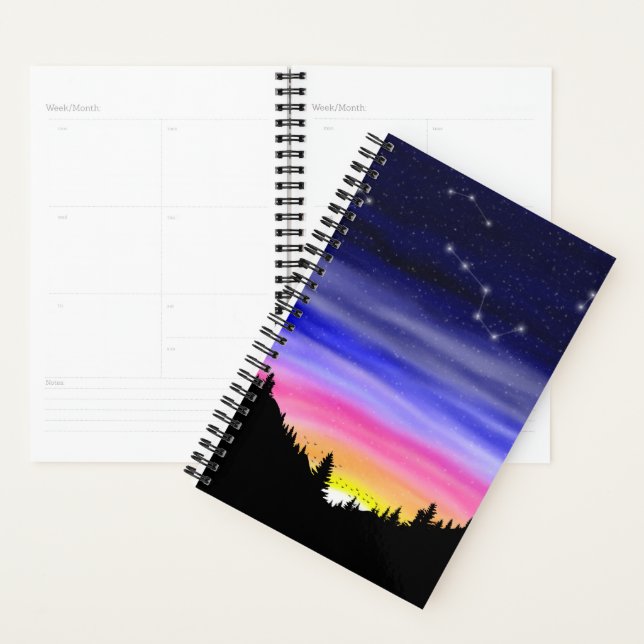 Planificateur de nuit Diamond (Devant avec enveloppe)