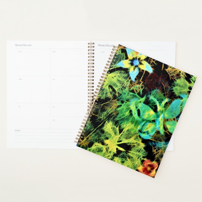 Planificateur de papillons et de fleurs Rodilius (Devant avec enveloppe)