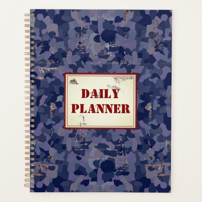 Planificateur de photos - Camouflage bleu HAMbWG (Devant)