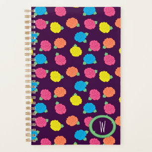 Planificateur de poche Neon Roses