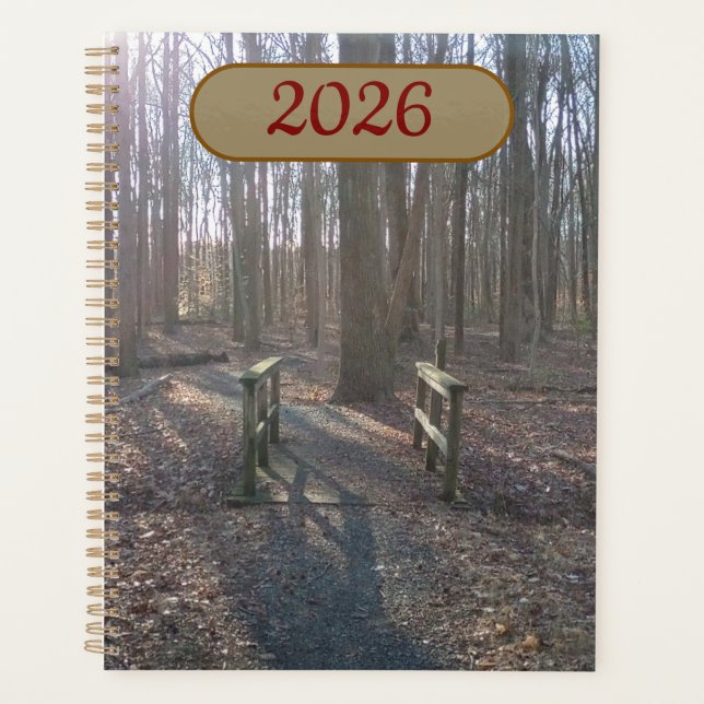 Planificateur de Pont en Bois Rustique parmi les G (Devant)