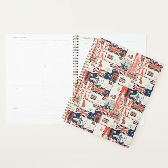 Planificateur de poste de Londres (Devant avec enveloppe)