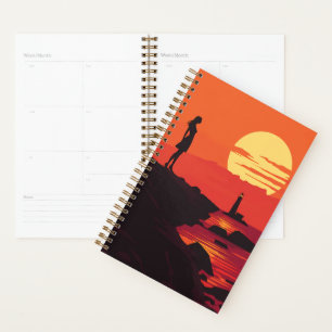 🌅 Planificateur de réflexion Sunset 🧘 ‍ ♀️ 📔