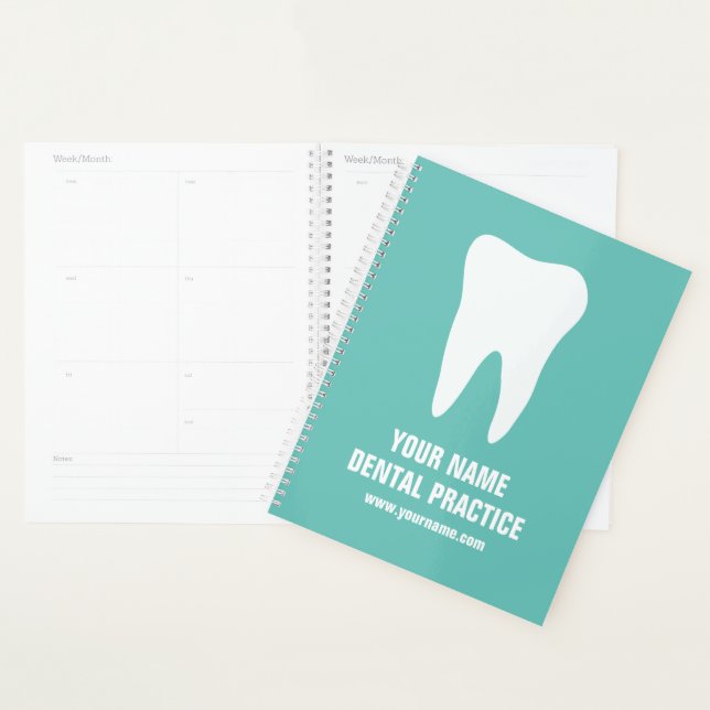 Planificateur de rendez-vous de dentiste pour cabi (Devant avec enveloppe)