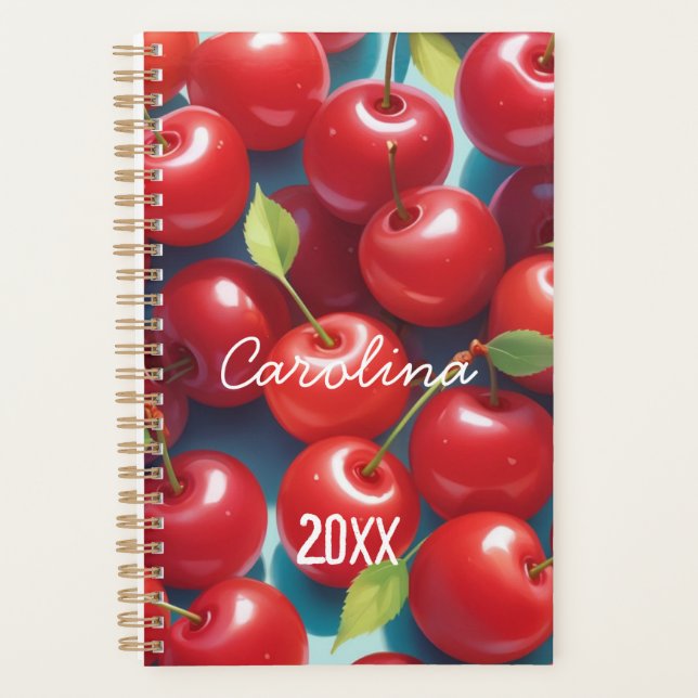 Planificateur de rendez-vous pour fruits cerise (Devant)