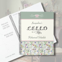 Planificateur de répétition de violoncelle Prairie