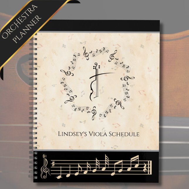 Planificateur de répétition pour étudiants de l'or (Stay on top of your musical rehearsals, performances, and daily practice schedules)