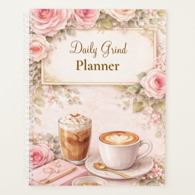 Planificateur de roses Shabby Chic  (Devant)