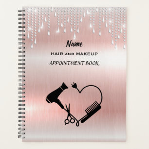 Planificateur de salon de coiffure et de maquillag