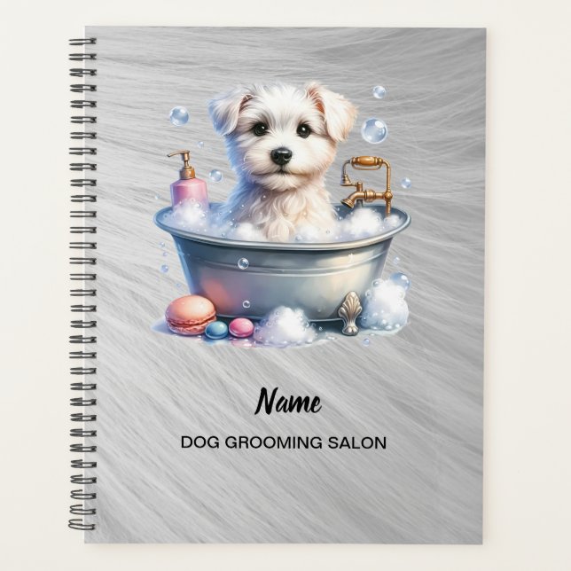 Planificateur de salon de toilettage de chiens (Devant)