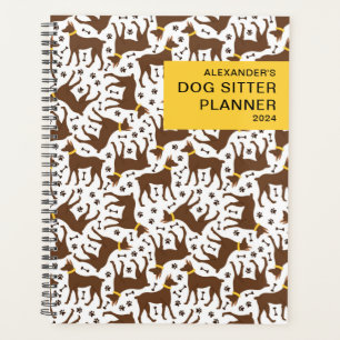 Planificateur de sitter pour chien d'affaires Moti