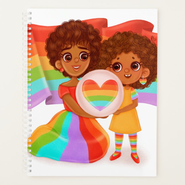 Planificateur de soeurs arc-en-ciel (Devant)