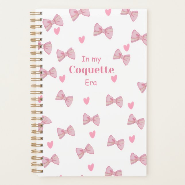Planificateur de style Coquette (Devant)