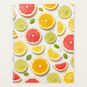 Planificateur de tranche de citrus frais