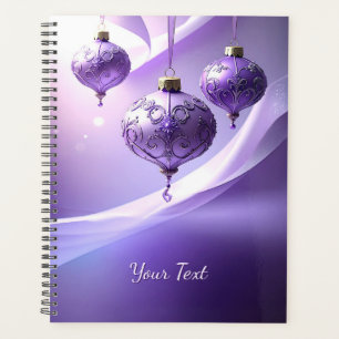 Planificateur de vacances de boule de Noël décorat