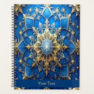 Planificateur de vacances décoratif bleu