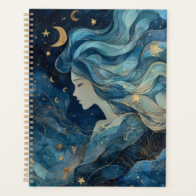 Planificateur Déesse Rêve sous les Étoiles (Devant)
