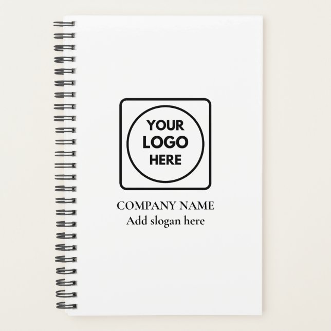 Planificateur d'entreprise à logo de société perso (Devant)