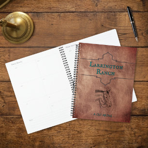 Planificateur d'entreprise de ranch équestre éléga