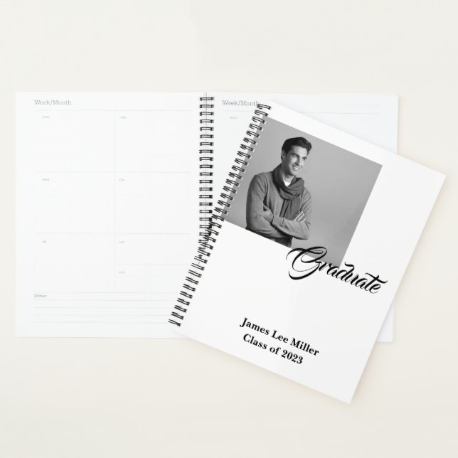 Planificateur d'études supérieures (Devant avec enveloppe)