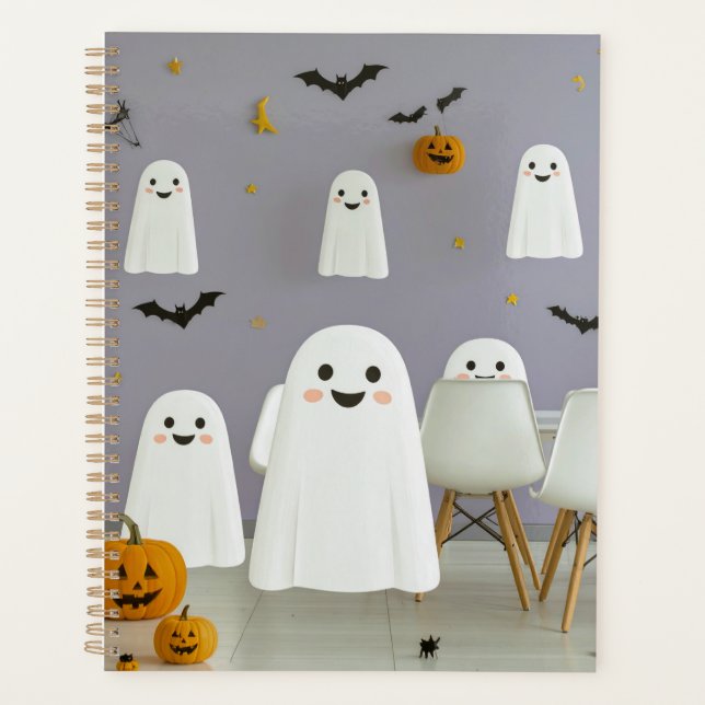 Planificateur d'Halloween effrayant (Devant)