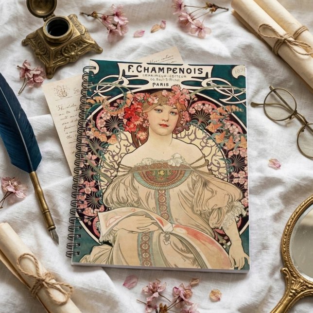 Planificateur d'illustration vintage romantique Mu (Créateur téléchargé)