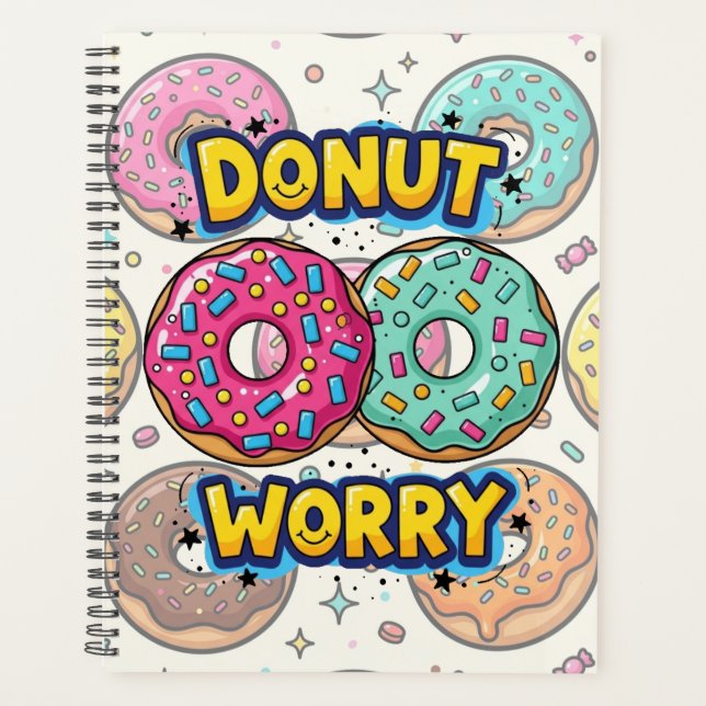 Planificateur Donut Worry (Devant)