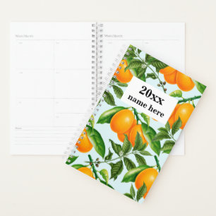 Planificateur d'oranges personnalisé