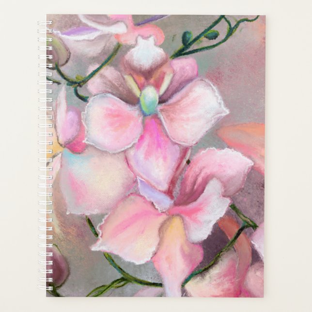 Planificateur d'orchidées roses (Devant)