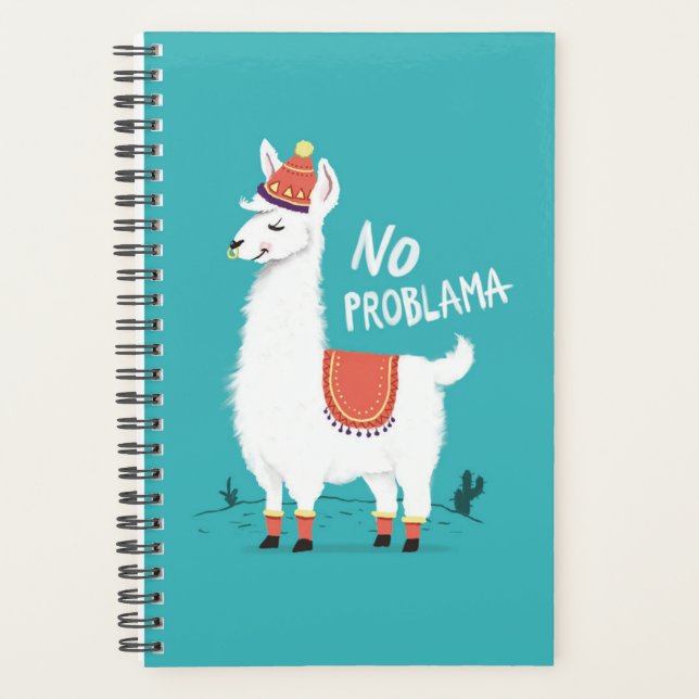 planificateur d'ordinateur portable llama  (Devant)