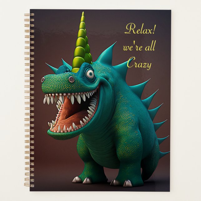 Planificateur dragon fou (Devant)