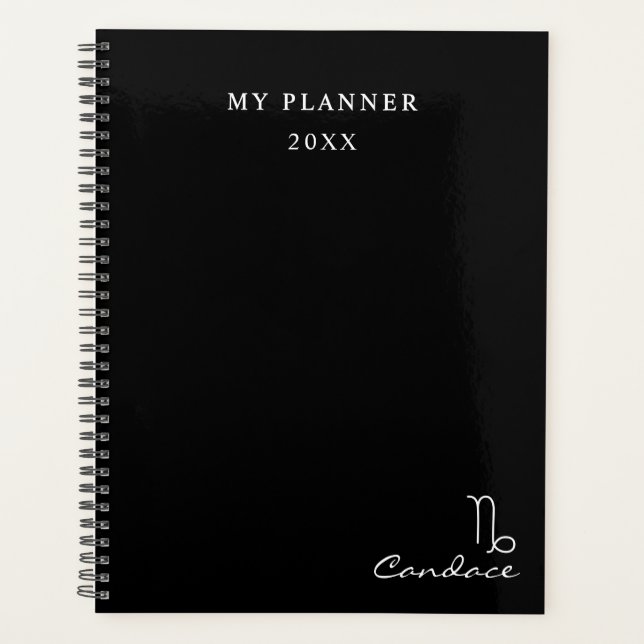 Planificateur du signe du zodiaque Capricorne 2022 (Devant)