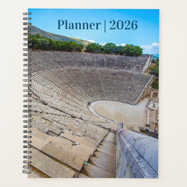Planificateur du Théâtre antique d'Épidaure 2026 – (Devant)