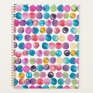 Planificateur éclaboussure d'aquarelle lumineuse 2