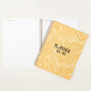 Planificateur en marbre coloré
