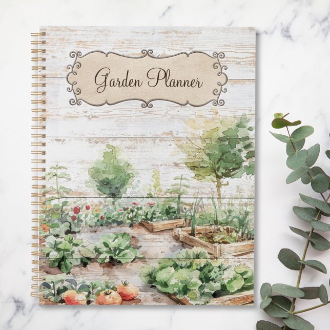 Planificateur et Journal de Jardin de Légumes en B (In situ)
