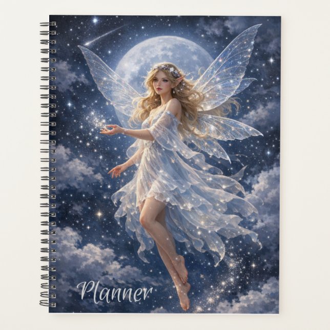 Planificateur Fée au Clair de Lune (Devant)