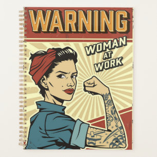 Planificateur femmes vintage et rétro