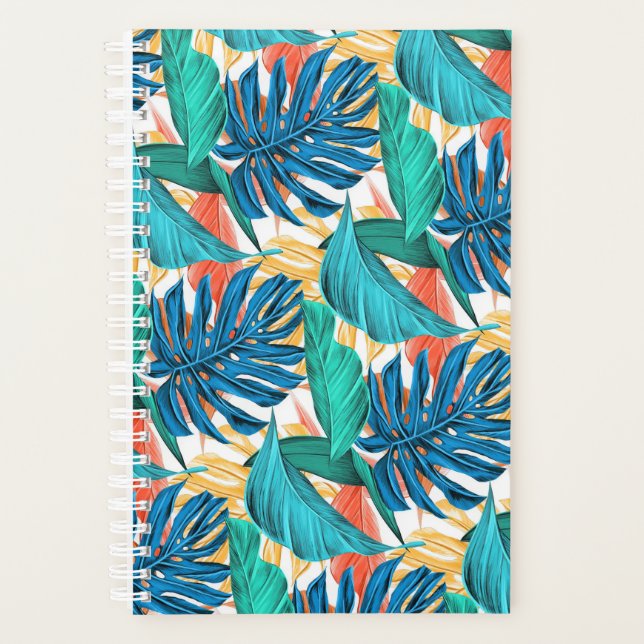 Planificateur Feuille tropical (Devant)