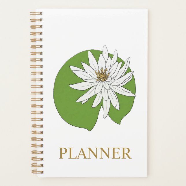PLANIFICATEUR FLEUR DE NÉNUPHAR (Devant)