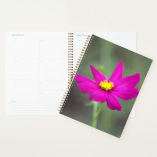 Planificateur Fleur Rose