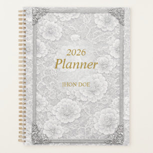 Planificateur Fleurly Simple avec cadre