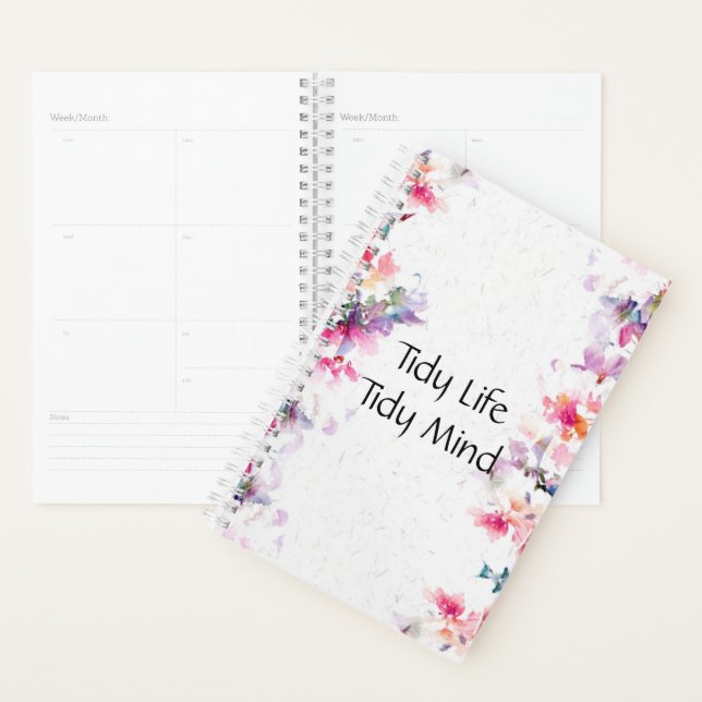 Planificateur floral (Devant avec enveloppe)