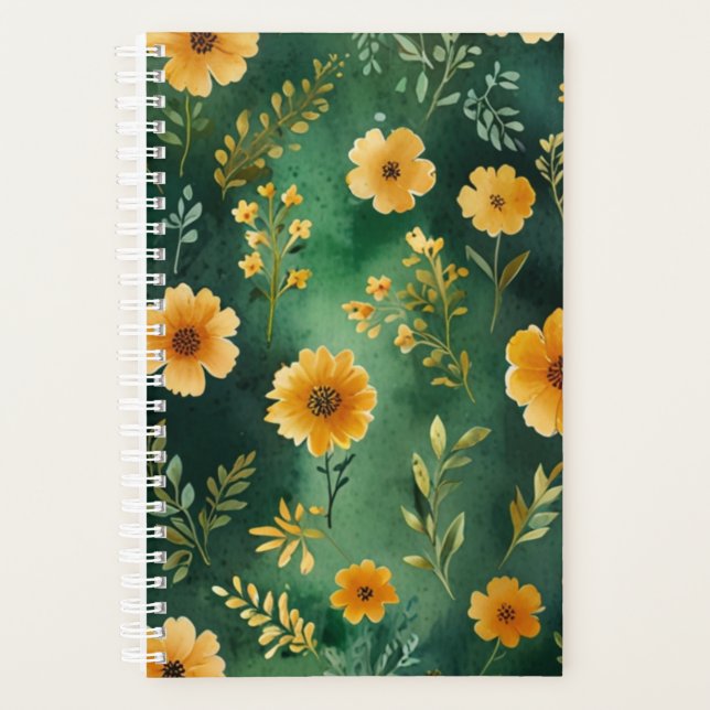 Planificateur Floral en Fleur  (Devant)
